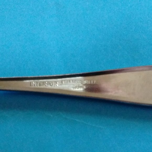 ROYAL ELEGANCE Vintage Replacement Flatware Small Spoon Interpur Japan New NB - Picture 4 of 4